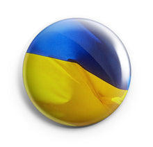 Ladda upp bild till gallerivisning, Badge - Pins- Knapp Ukraina böljande flagga 